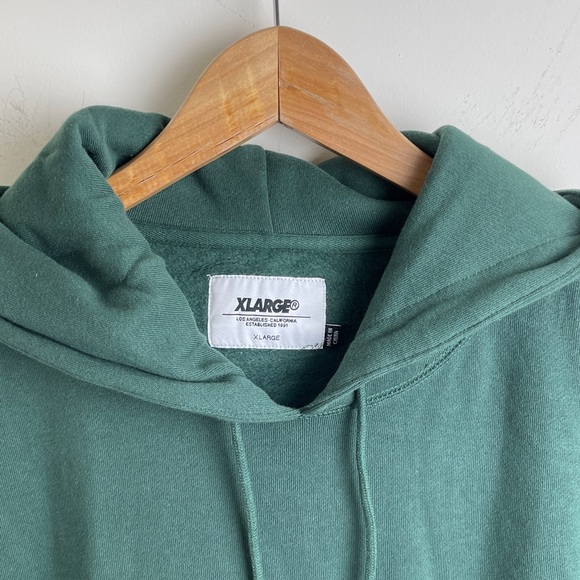 XLARGE Green Hoodie Sweatshirt NWOT Size XL and XXL - Picture 2 of 8